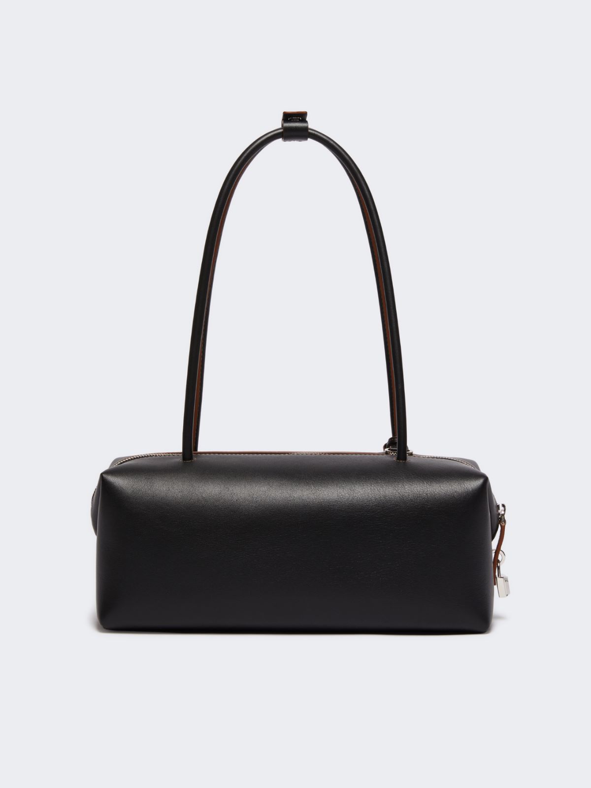 Natural leather bowler bag - BLACK - Max Mara - 3