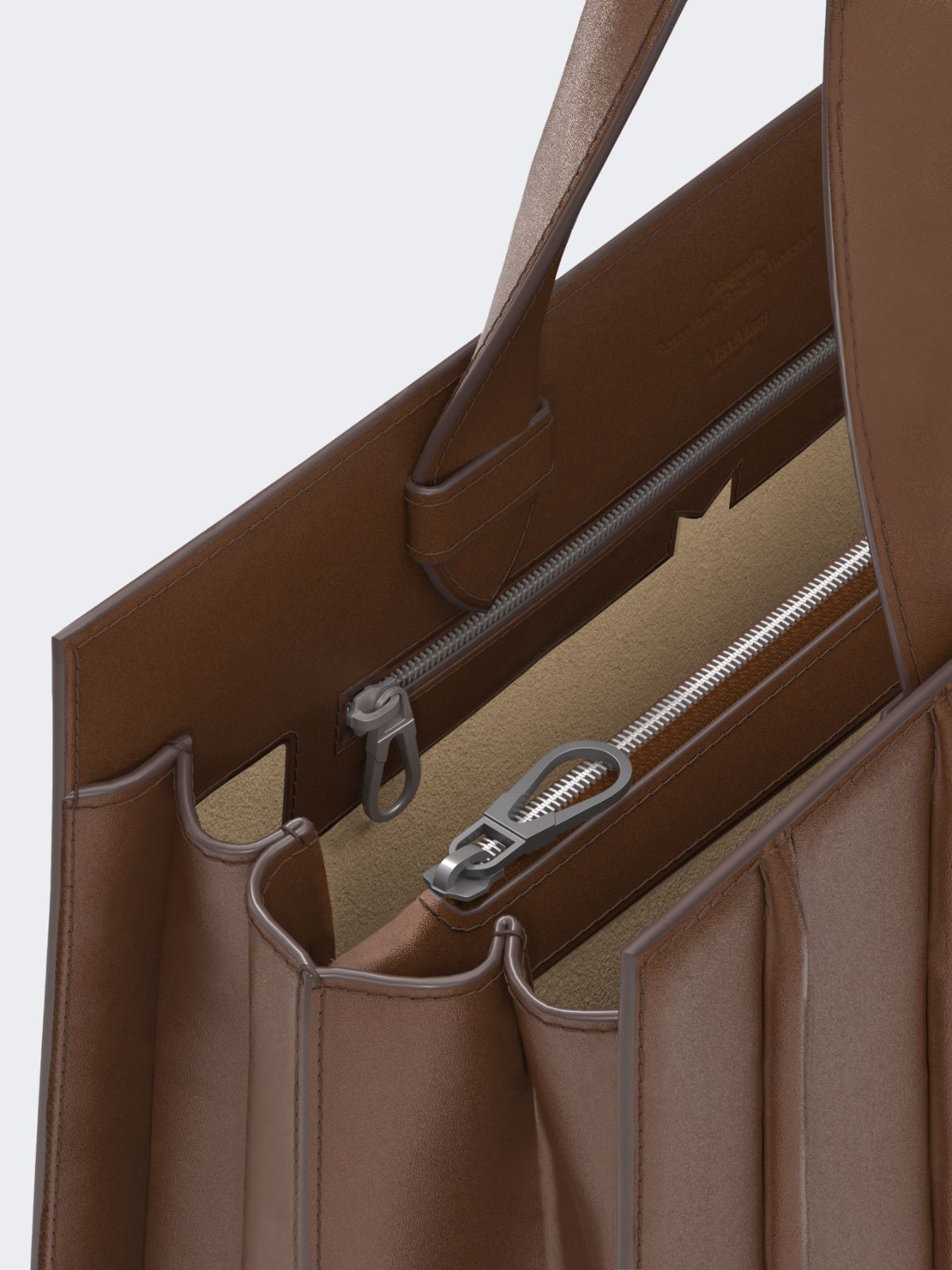 Max Mara Whitney Bag 7 - Large - AMBER BROWN - 3