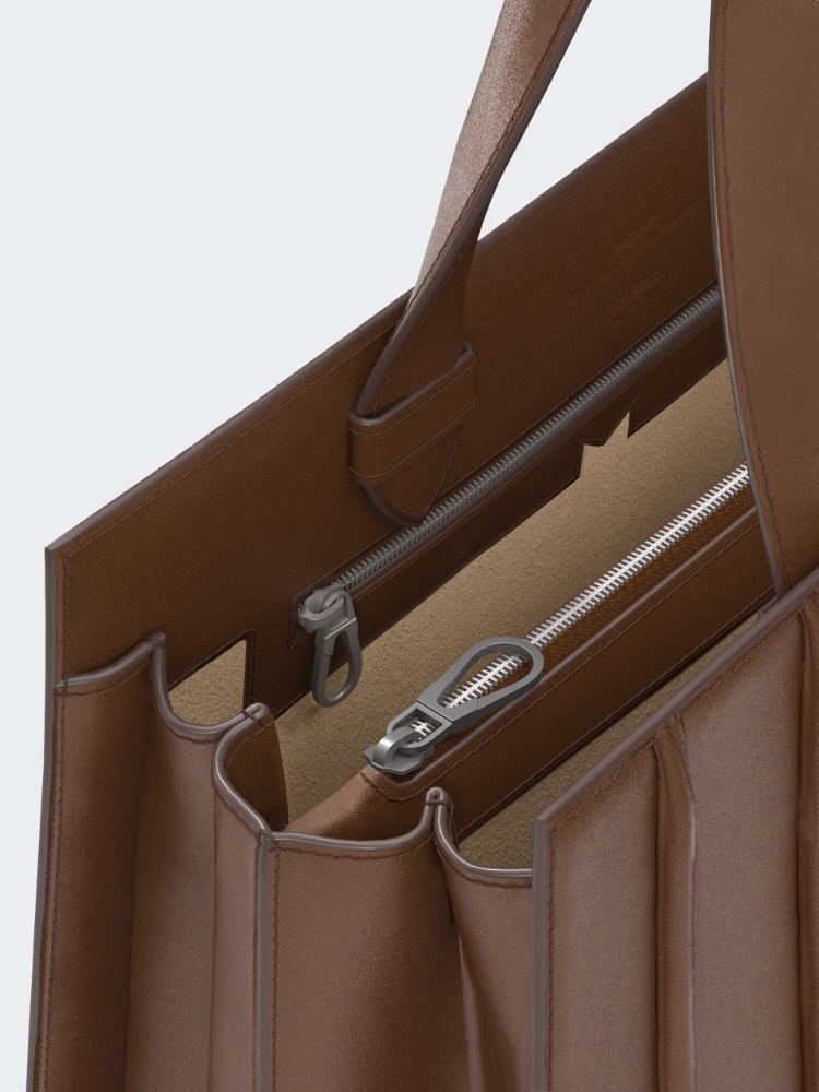 Max Mara Whitney Bag 7 - Large - AMBER BROWN - 3