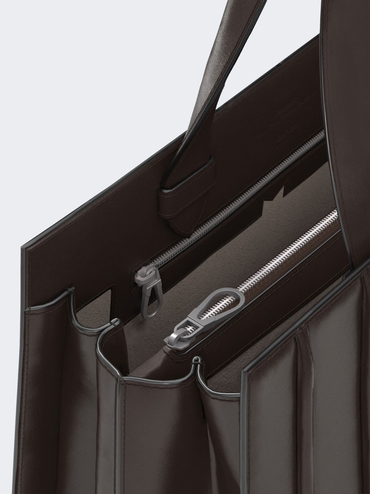 Max Mara Whitney Bag 7 - Large - DARK BROWN - 3