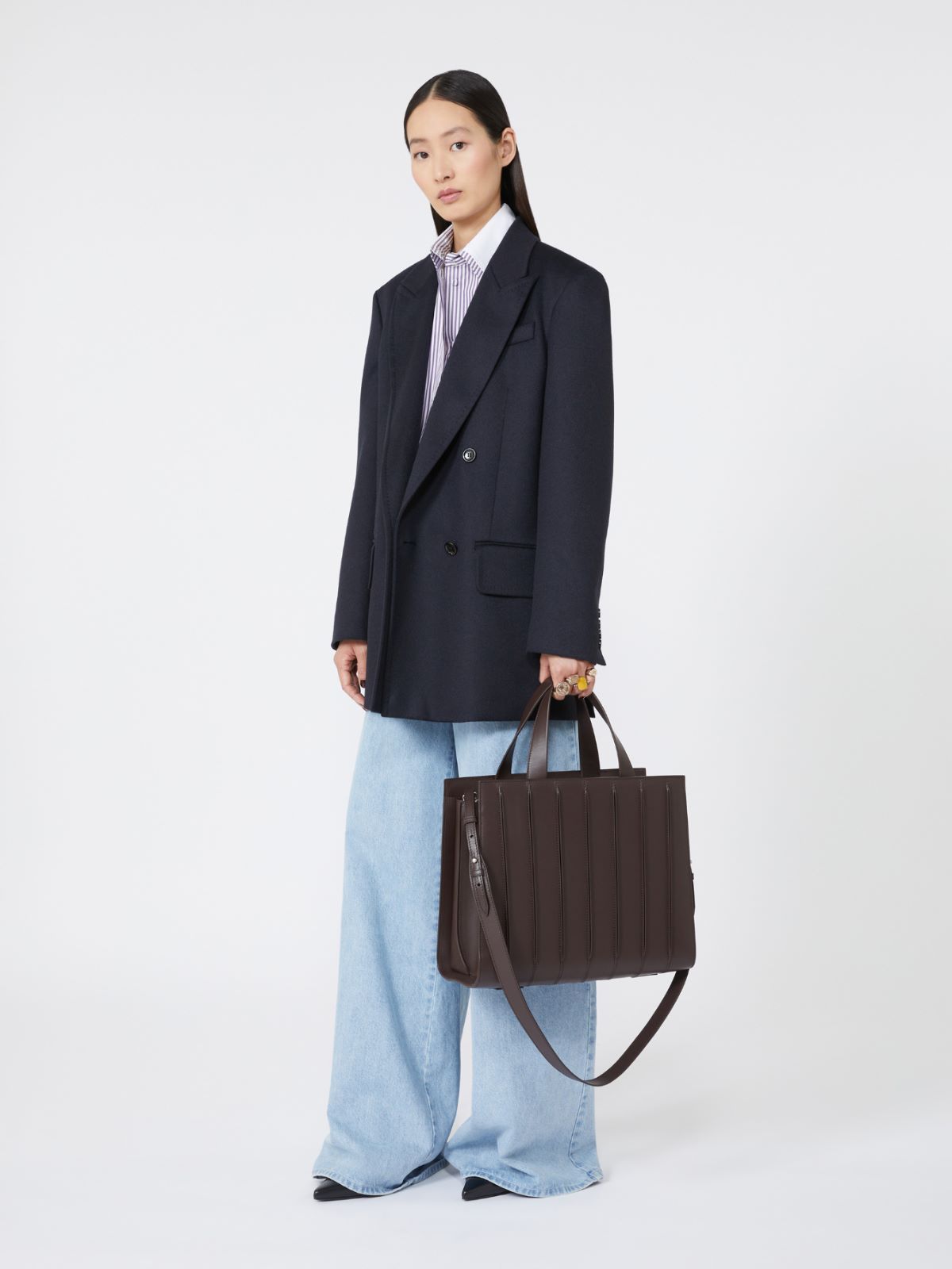 Max Mara Whitney Bag 7 - Large - DARK BROWN