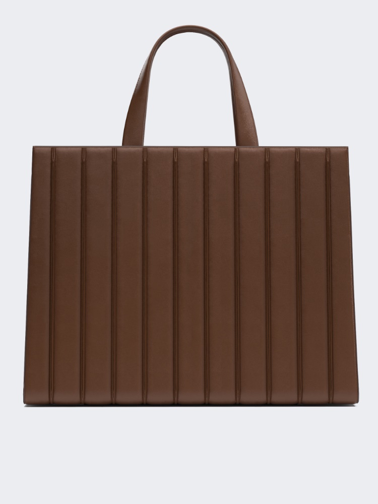 Max Mara Whitney Bag 10 - Extra Large - AMBER BROWN - Max Mara - 3