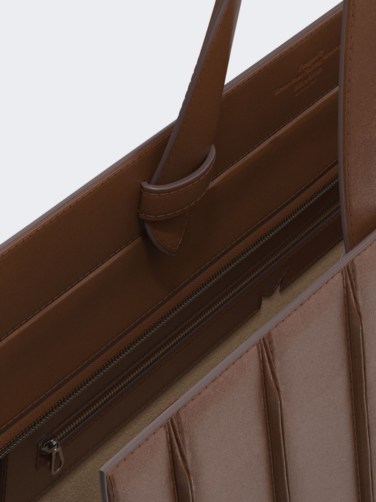 Max Mara Whitney Bag 10 - Extra Large - AMBER BROWN - 3