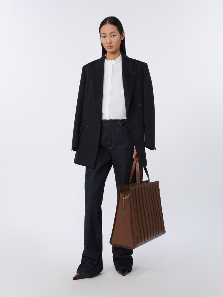 Max Mara Whitney Bag 10 - Extra Large - AMBER BROWN