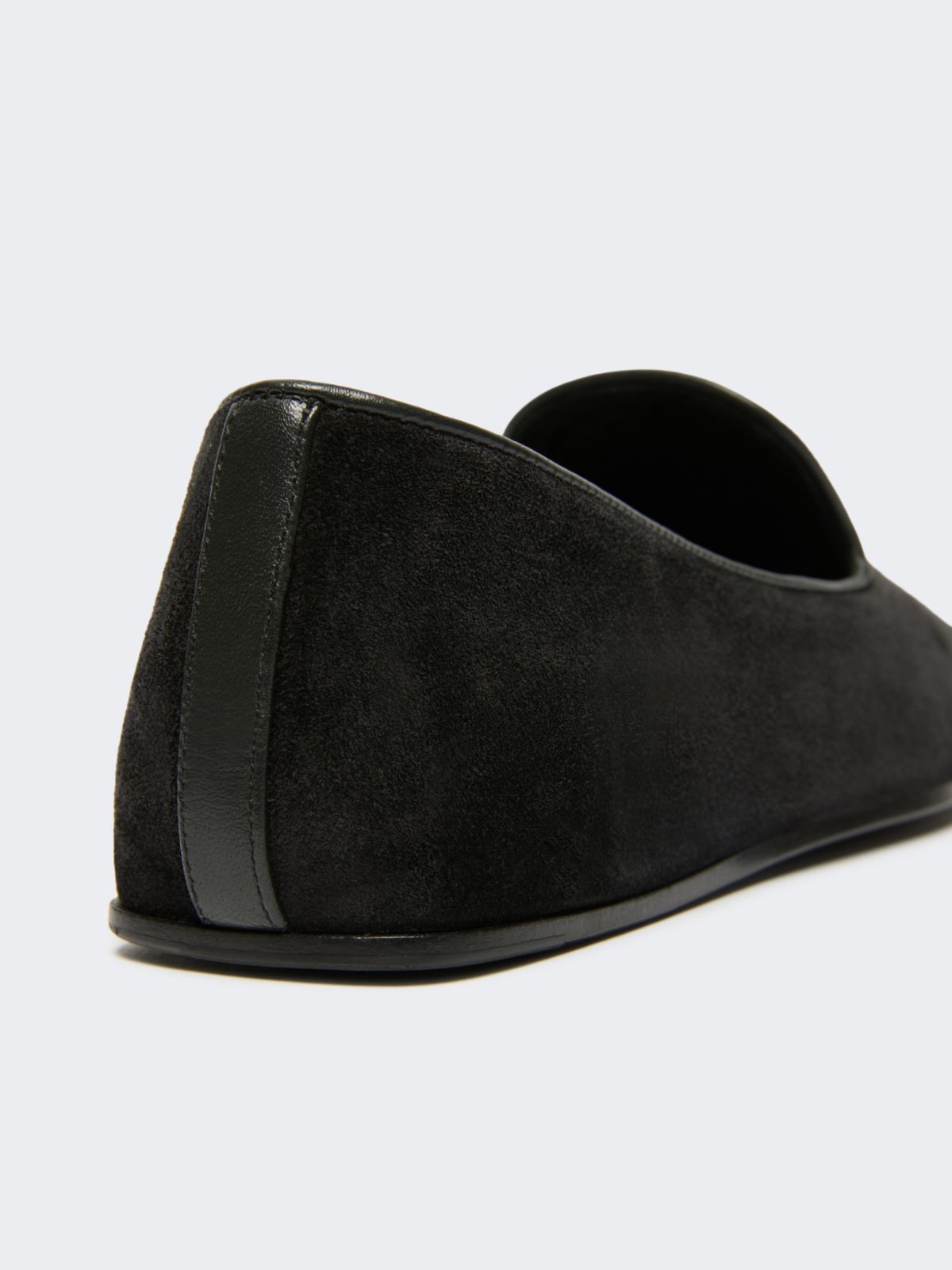 Suede Friulian shoes - DARK GREY - Max Mara - 5