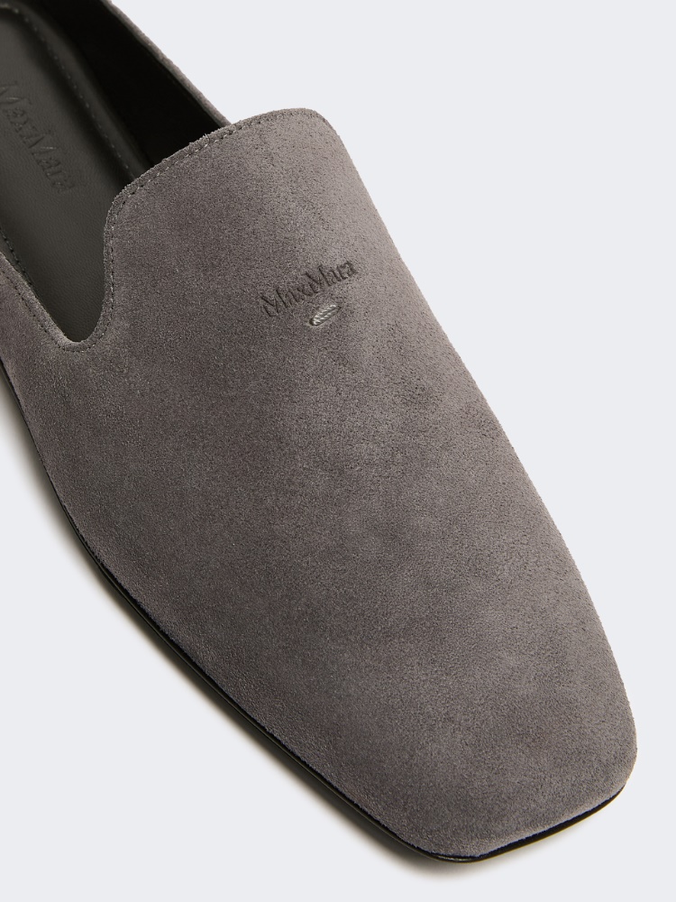 Split-leather mules - MEDIUM GREY - 3
