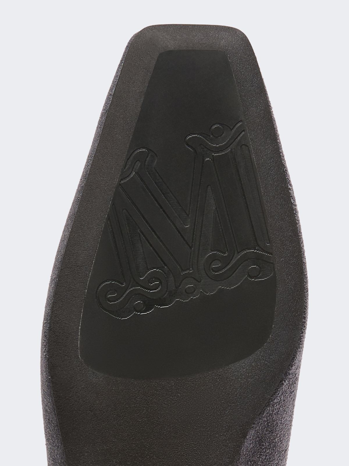 Ballerinas aus Spaltleder und Nappaleder - MITTELGRAU - Max Mara - 5