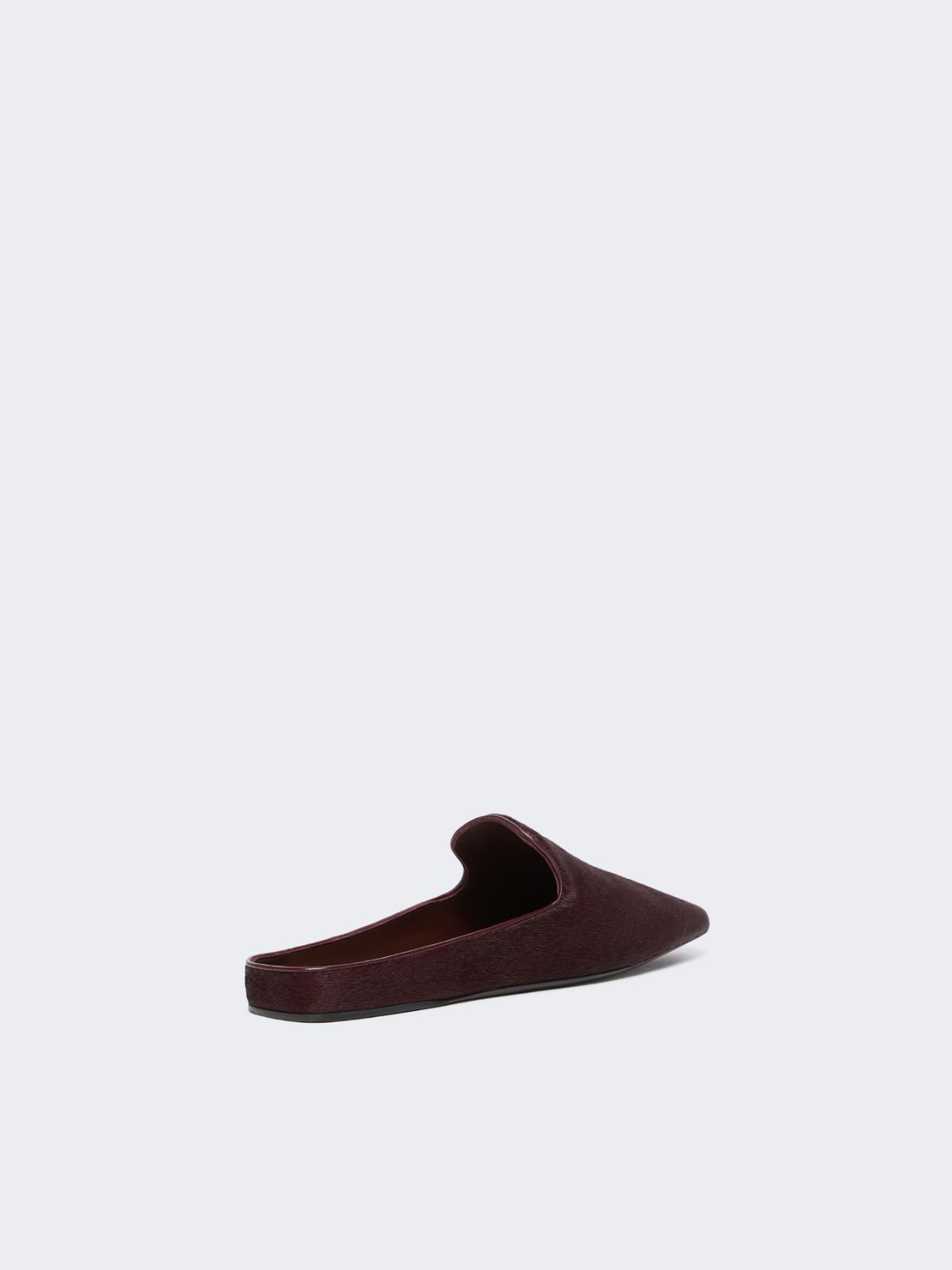 Mules aus Ponyfell und Nappaleder - BORDEAUX - Max Mara - 3