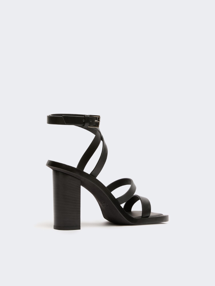 Leather sandals - BLACK - Max Mara - 3