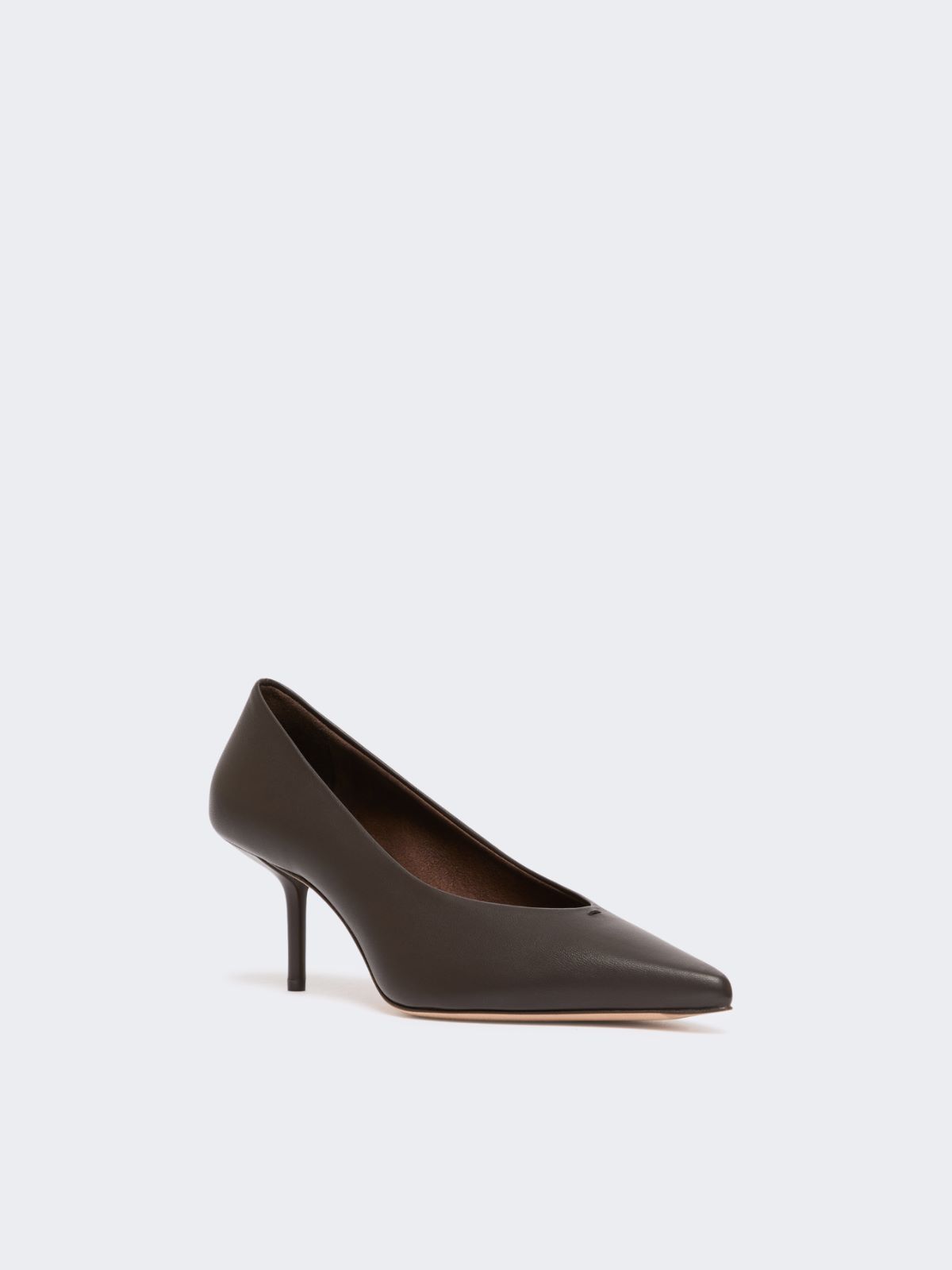 Zapato de salón de napa - CHOCOLATE - Max Mara - 2