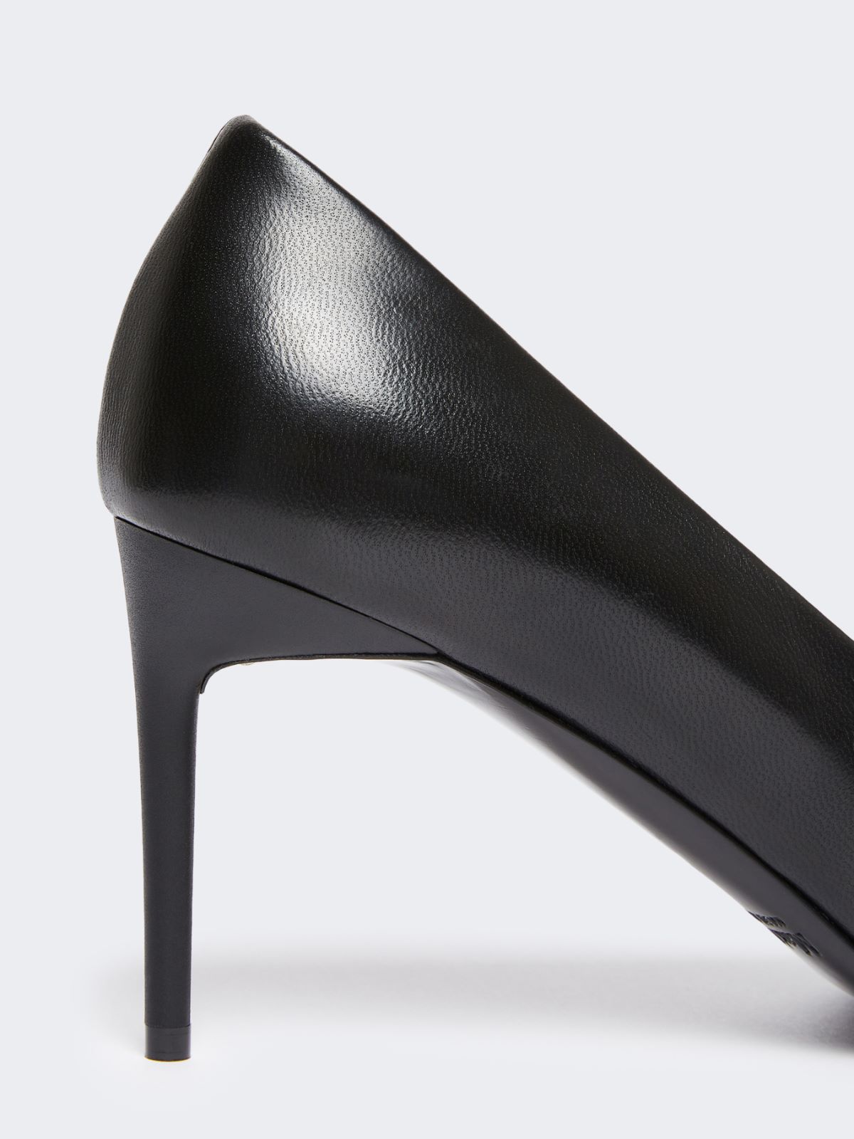 Zapato de salón de napa - NEGRO - 4