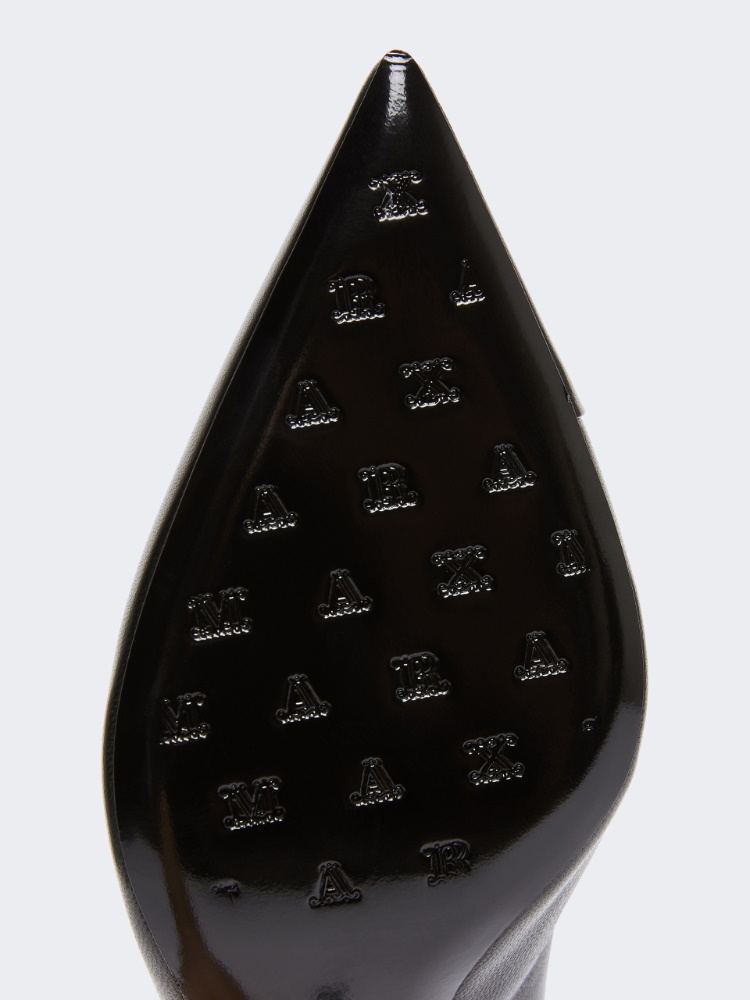 Zapato de salón de napa - NEGRO - 5