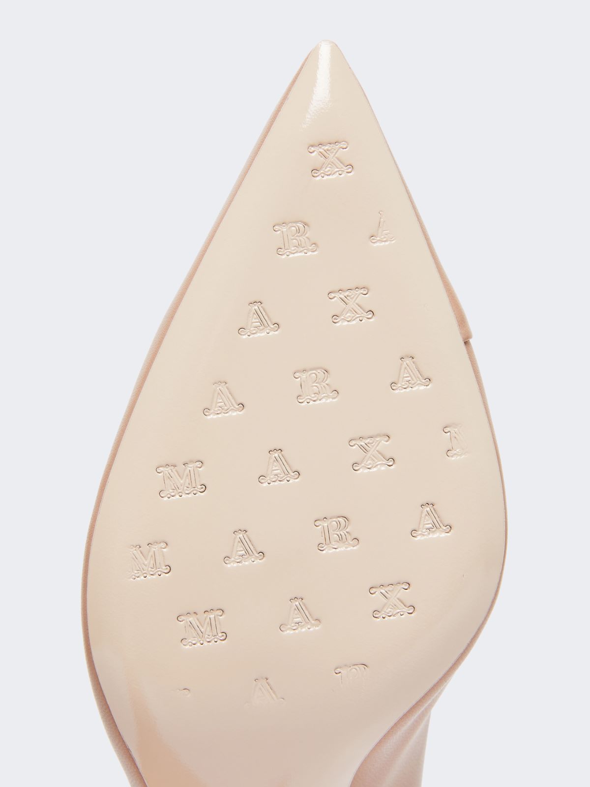 Nappa leather court shoes - POWDER - 5