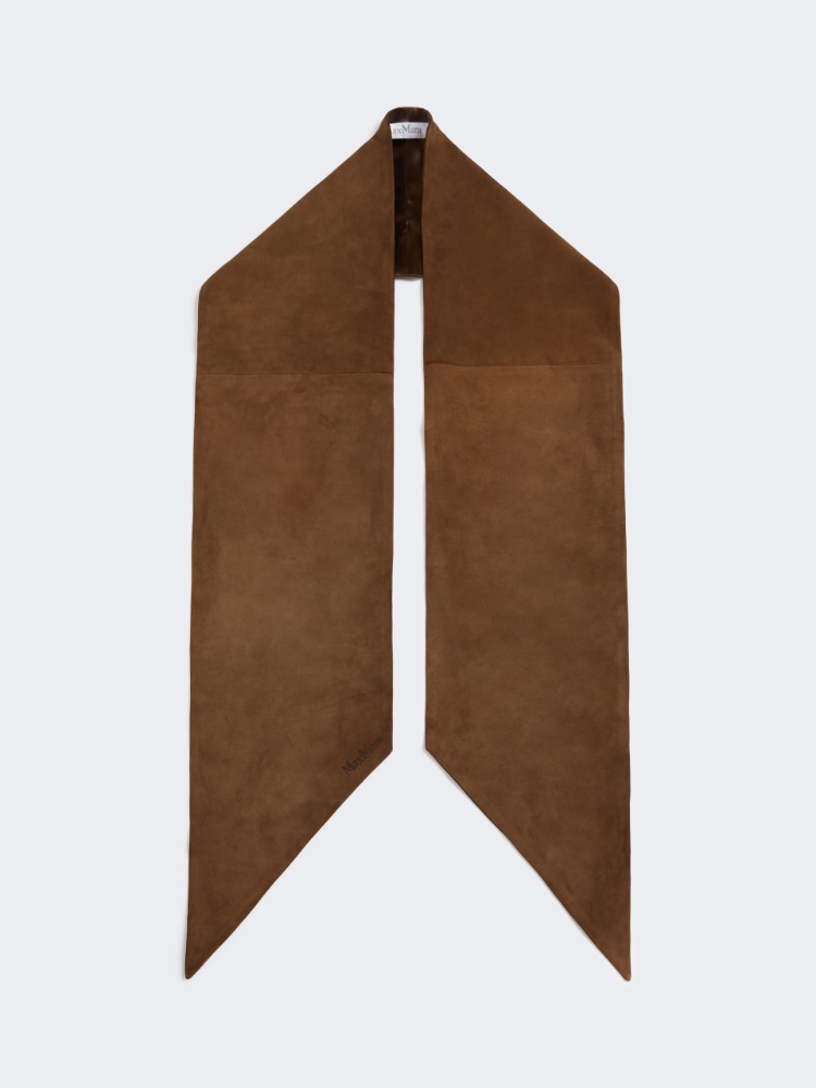 Foulard in suede