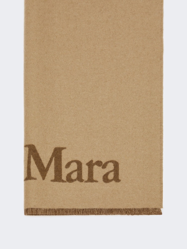Étole en cachemire et laine - POIL DE CHAMEAU - Max Mara