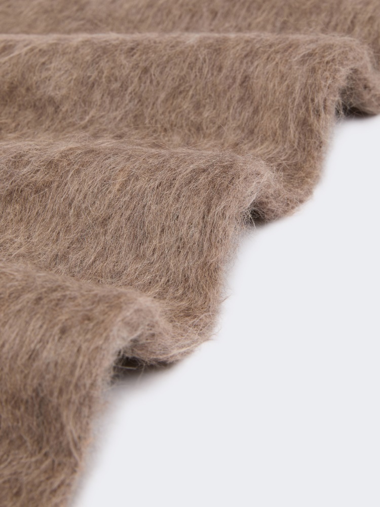 Suri alpaca scarf - BEIGE - Max Mara - 3