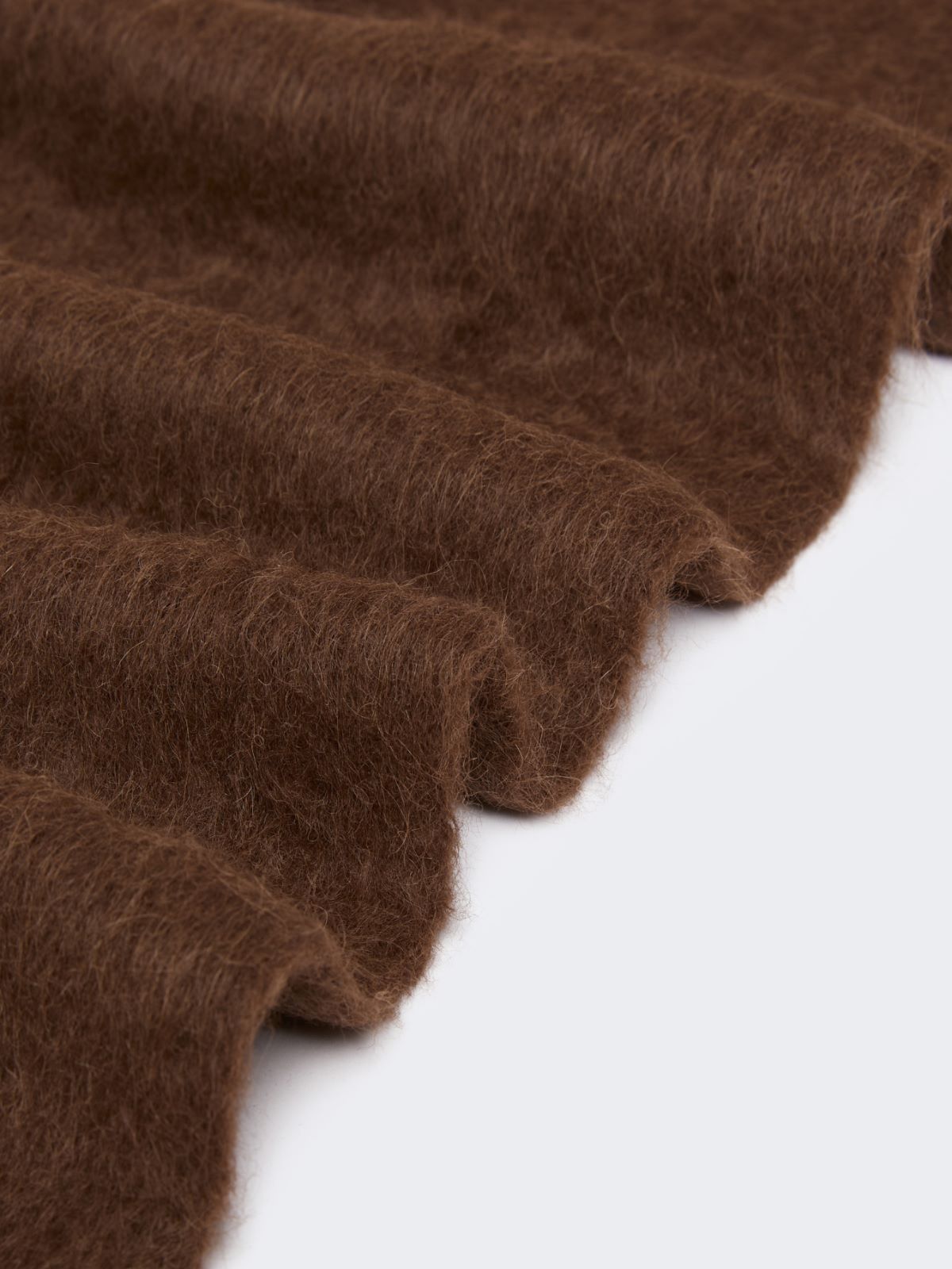 Écharpe en alpaga suri - ROUILLE - Max Mara - 2