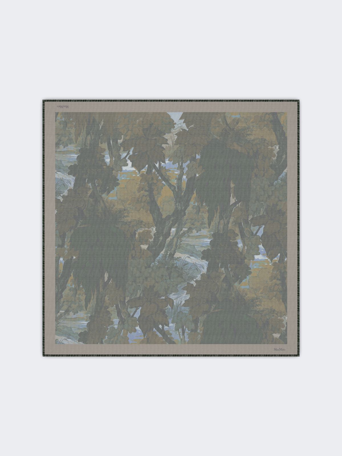 Wool and silk shawl - BEIGE - Max Mara