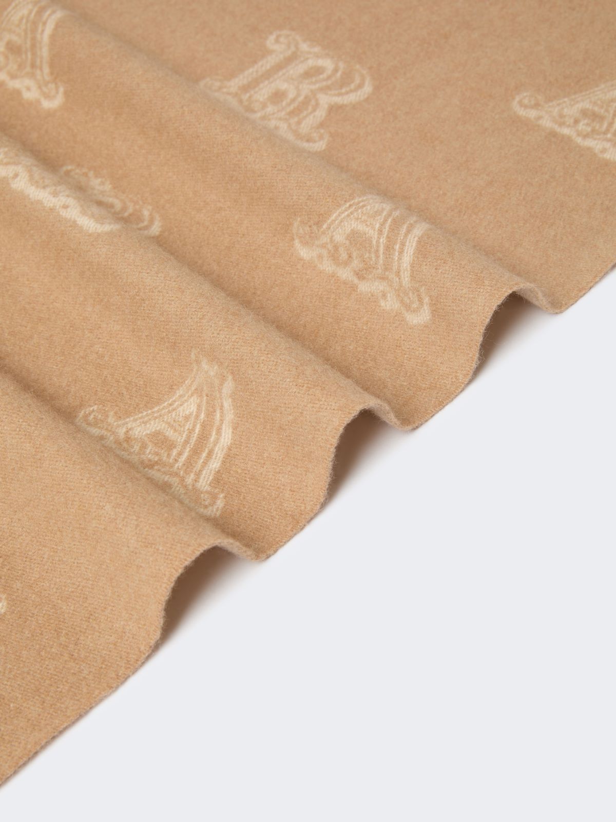Sable cashmere stole - CAMEL - Max Mara - 3