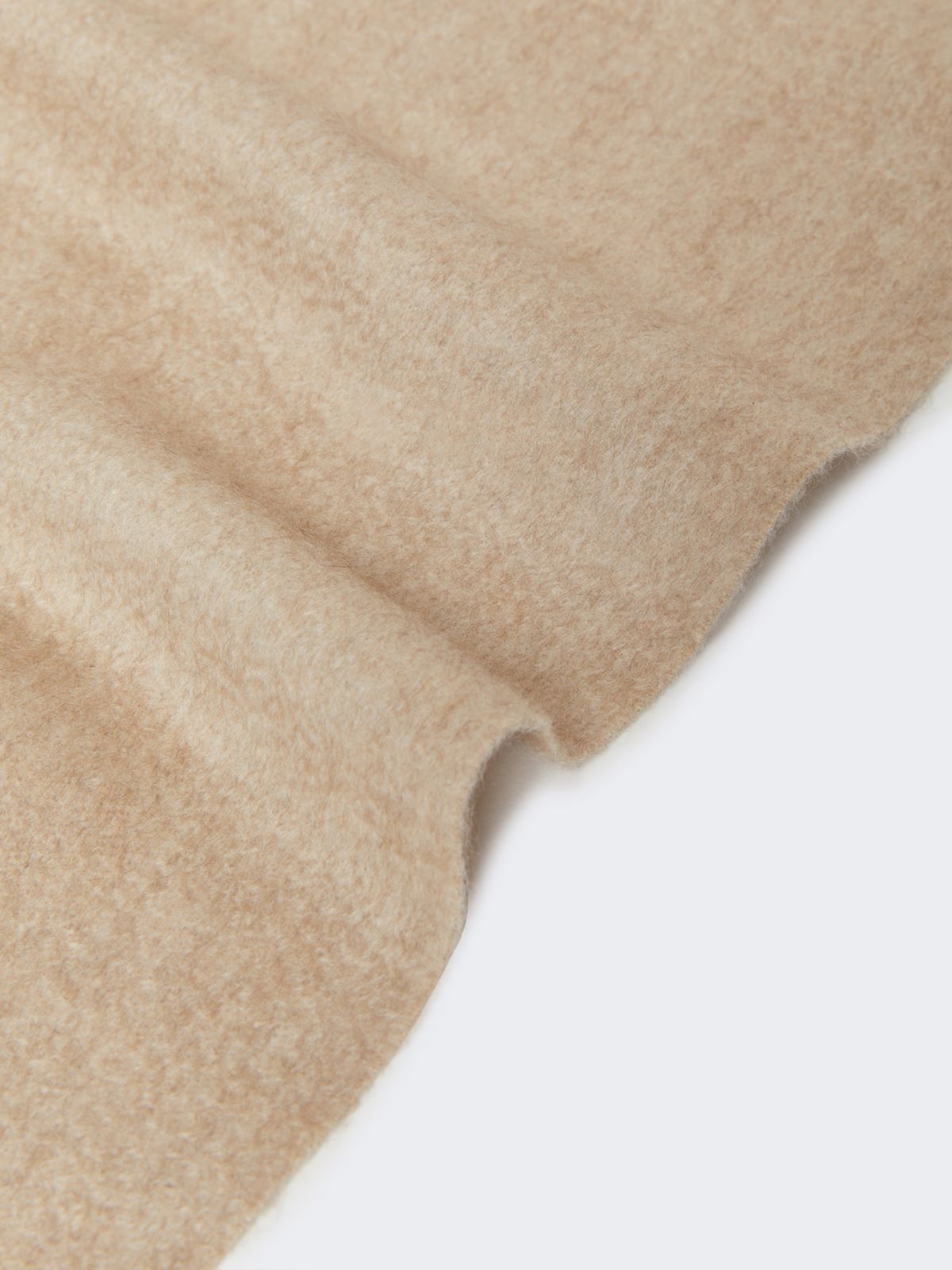 Monogram-embroidered cashmere stole - BEIGE - 3