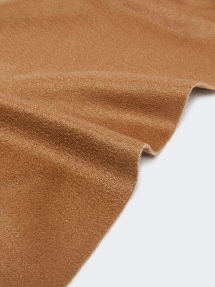 Monogram-embroidered cashmere stole - BEIGE - 3