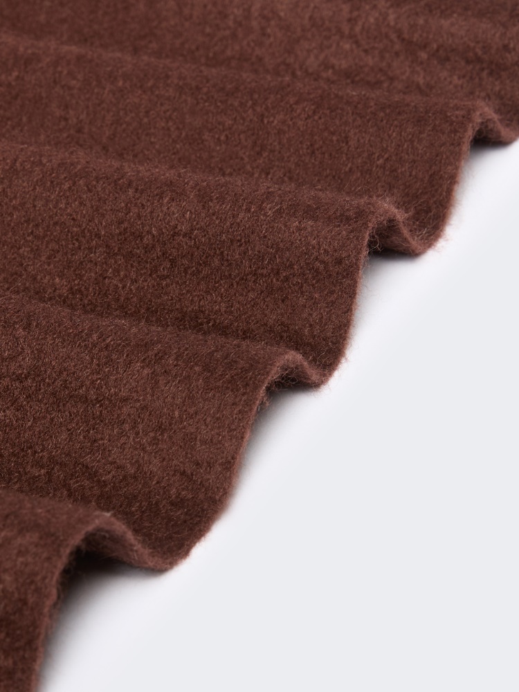 Cashmere stole with Monogram embroidery - RUST - Max Mara - 3