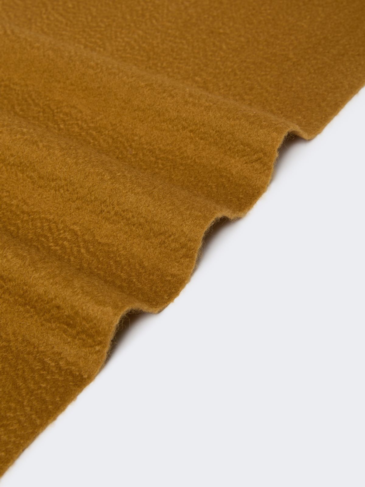 Cashmere stole with Monogram embroidery - MUSTARD - Max Mara - 3