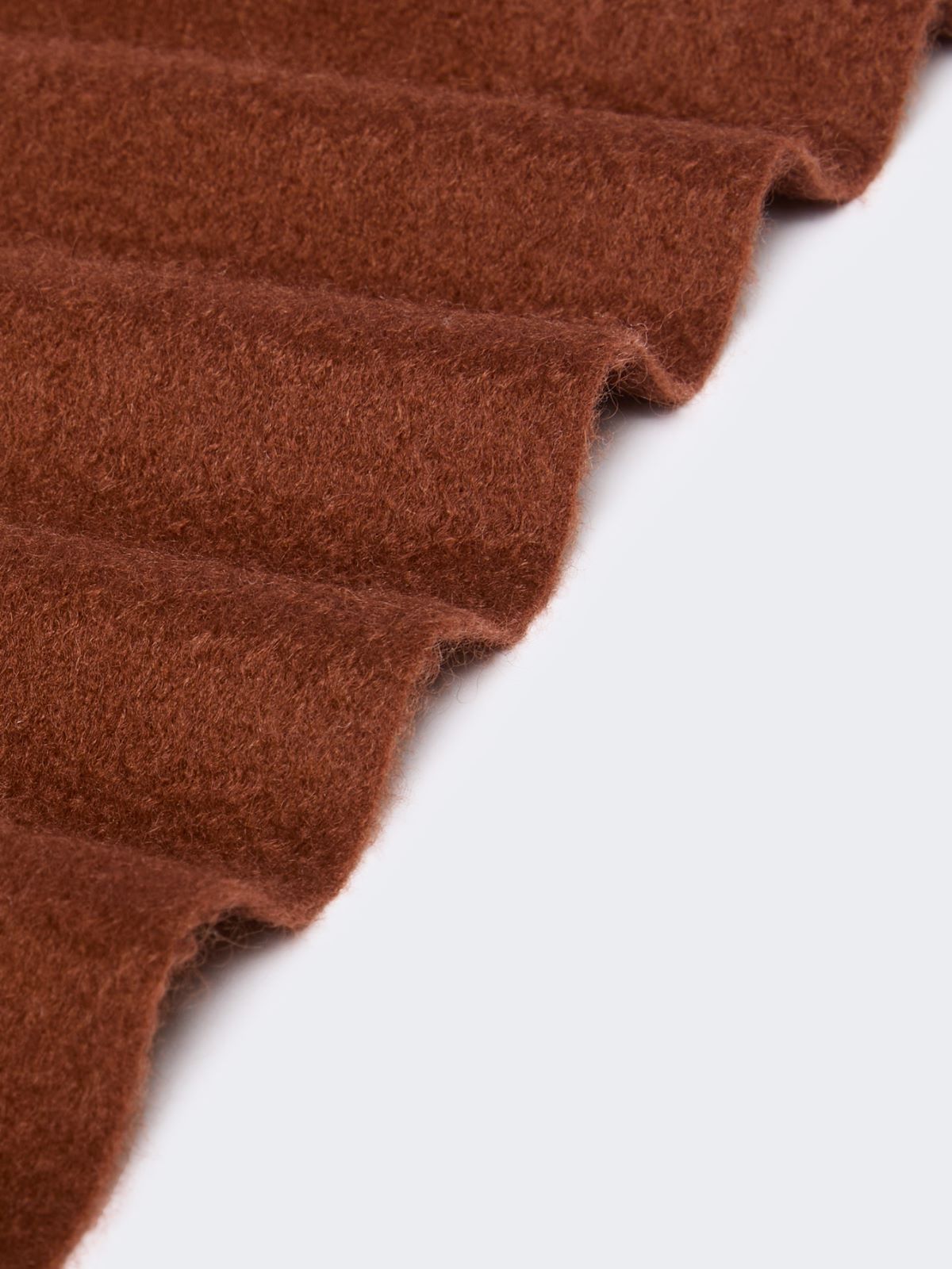Cashmere stole with Monogram embroidery - RUST - Max Mara - 3
