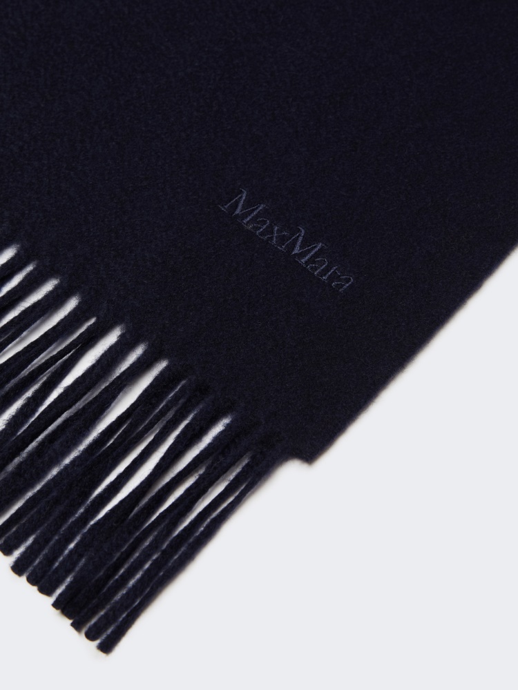 Cashmere logo stole - ULTRAMARINE - 2