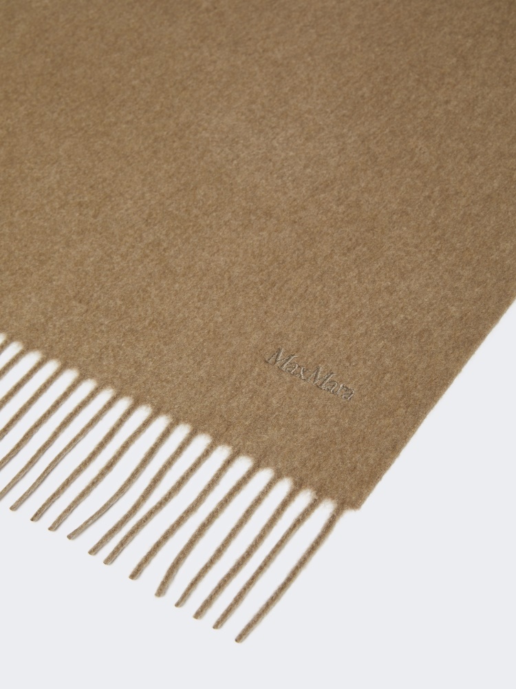 Stola aus Kaschmir mit Logo - BEIGE - Max Mara - 2