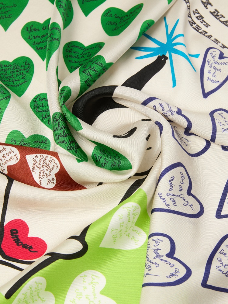 Heritage Foulard New Edition - Max Mara’s 75th Anniversary - WHITE - Max Mara - 3