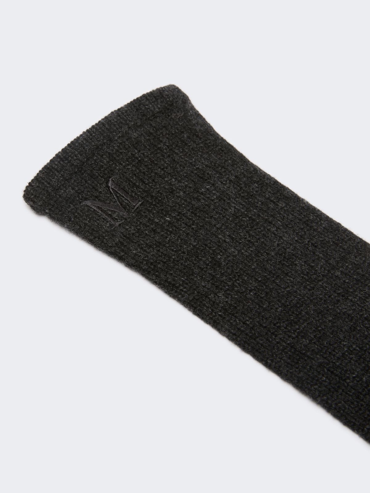 Long cashmere gloves - MEDIUM GREY - Max Mara - 3