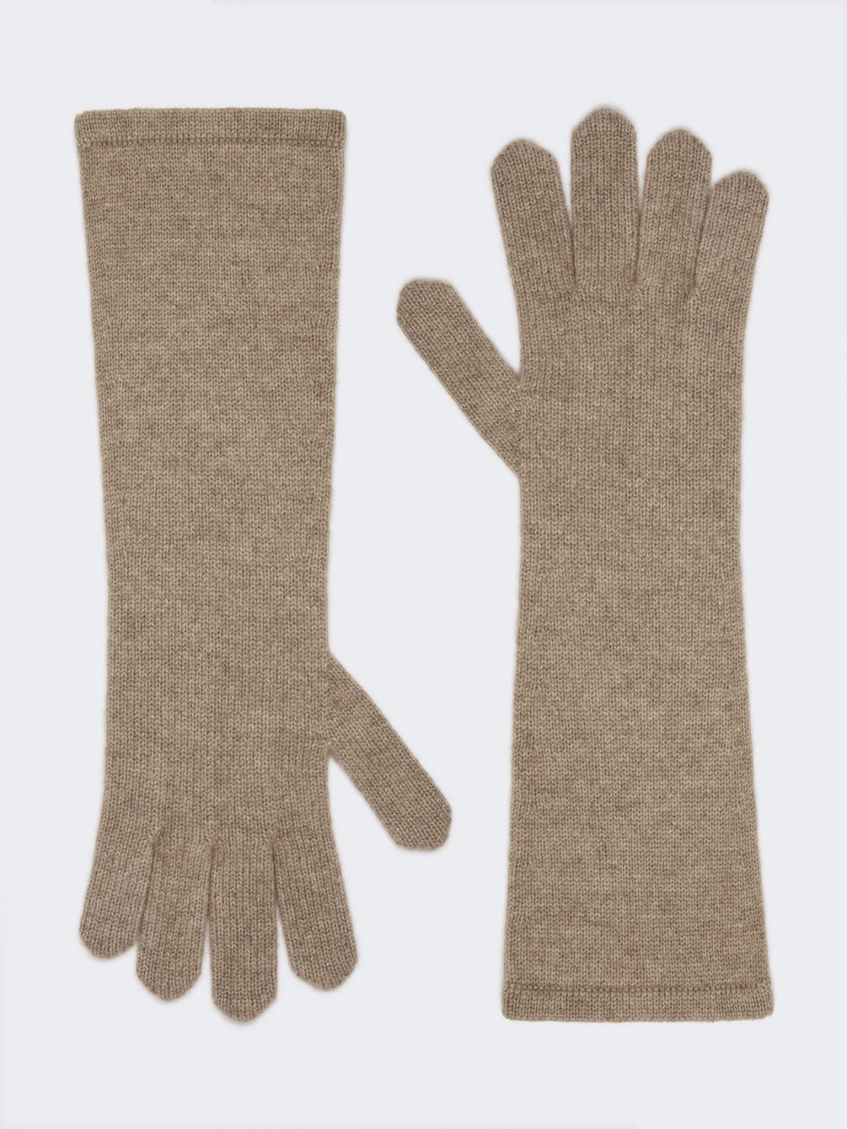 Cashmere gloves - BEIGE