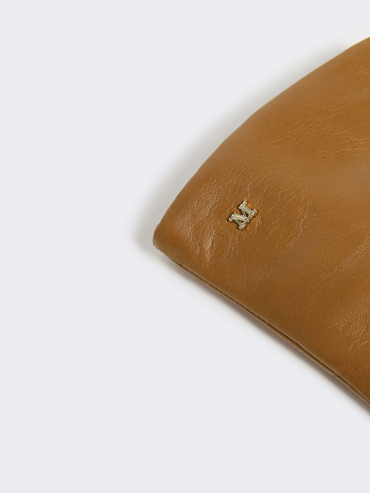 Nappa leather gloves - TOBACCO - 2