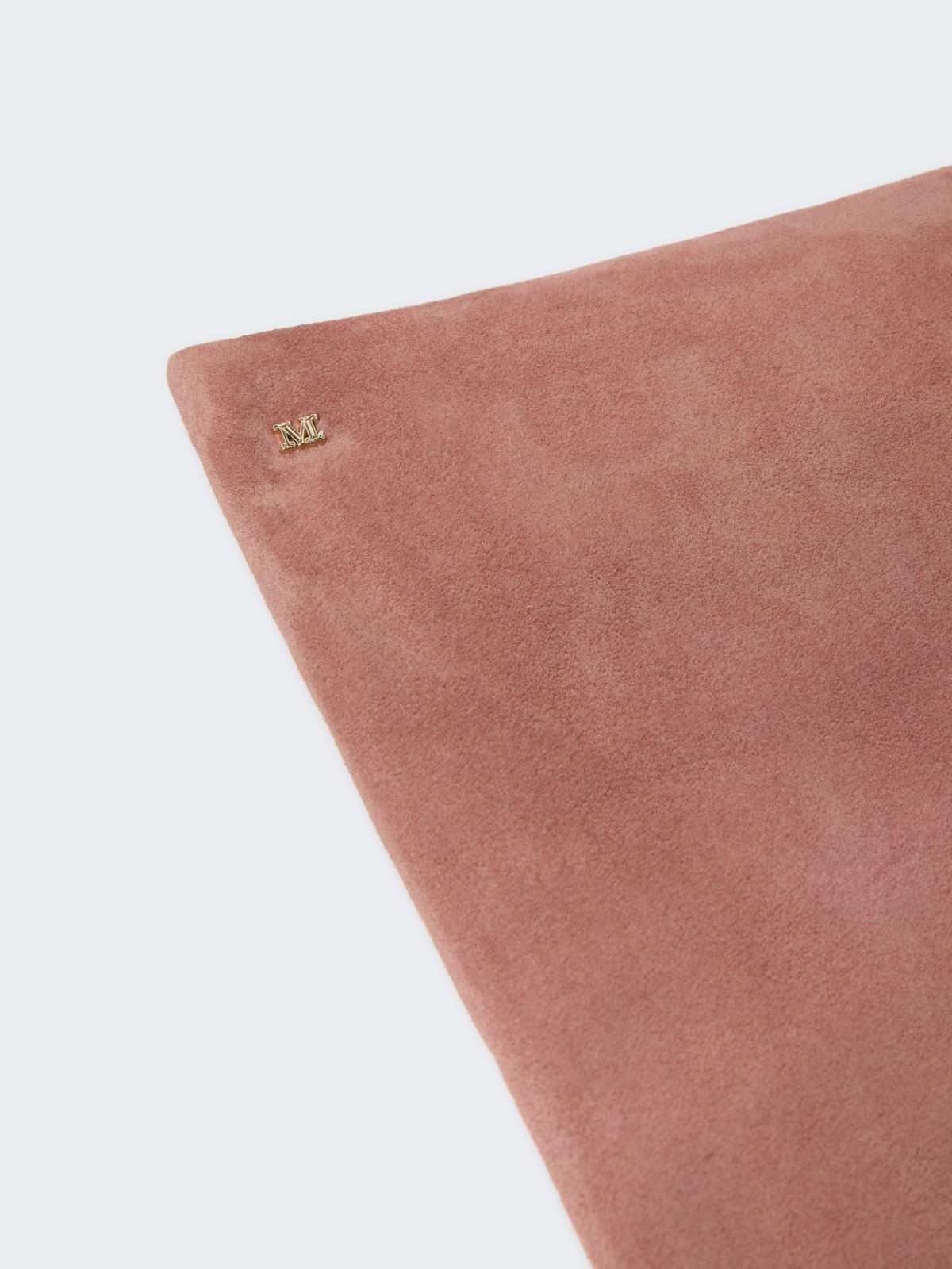 Extra-long suede gloves - PINK - Max Mara - 3
