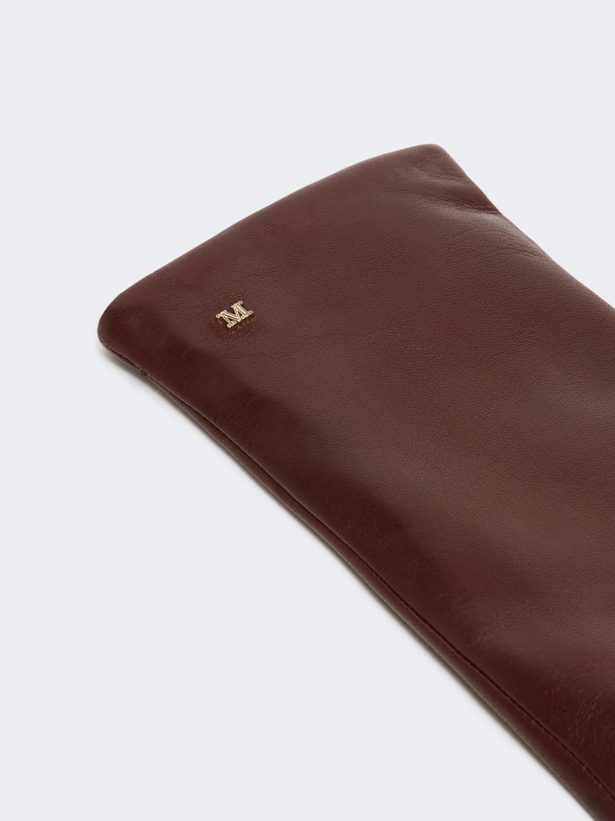 Short gloves in nappa leather - BORDEAUX - Max Mara - 3