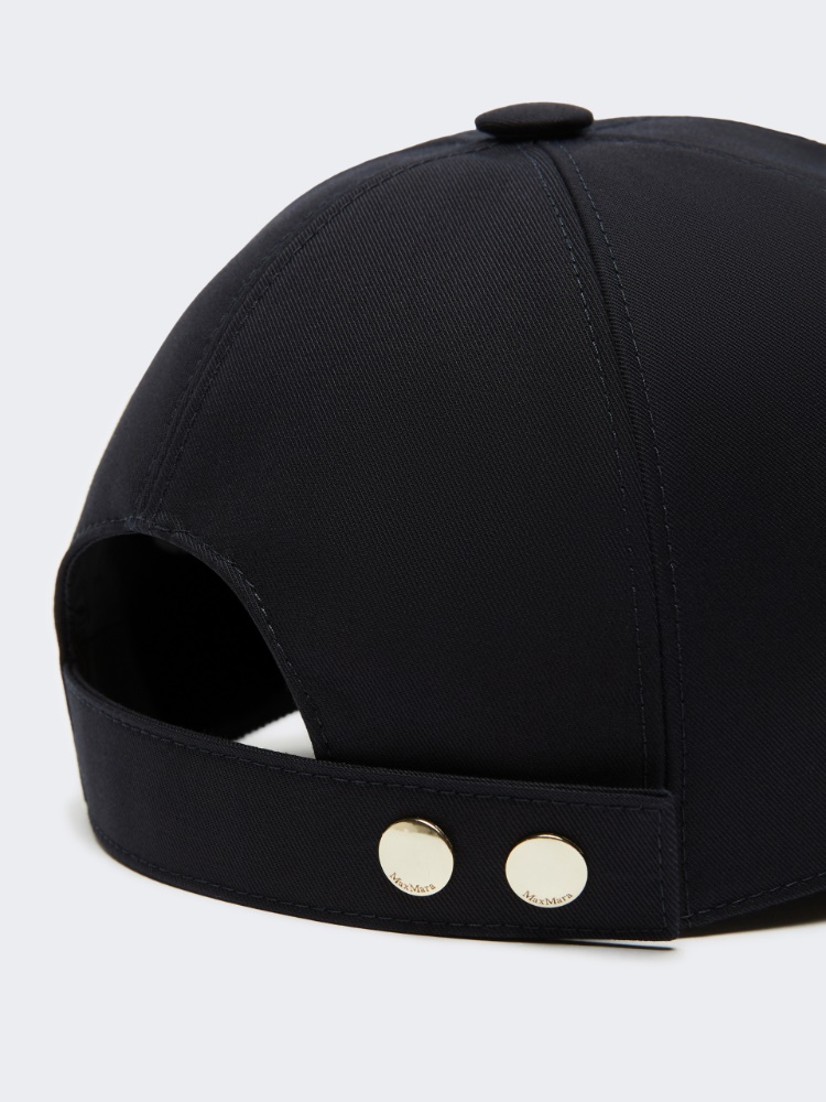Gabardine water-repellent baseball cap - MIDNIGHTBLUE - 3