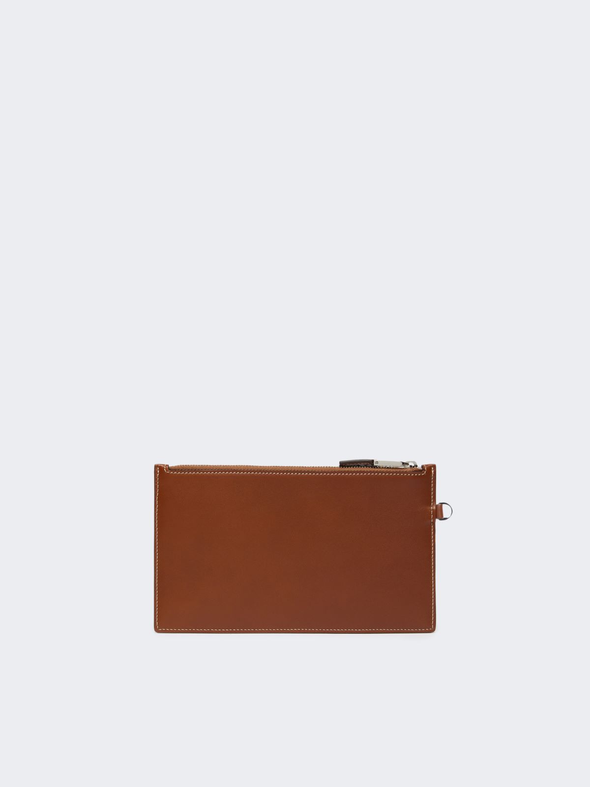 Wrist-strap leather pouch - AMBER BROWN - Max Mara - 2