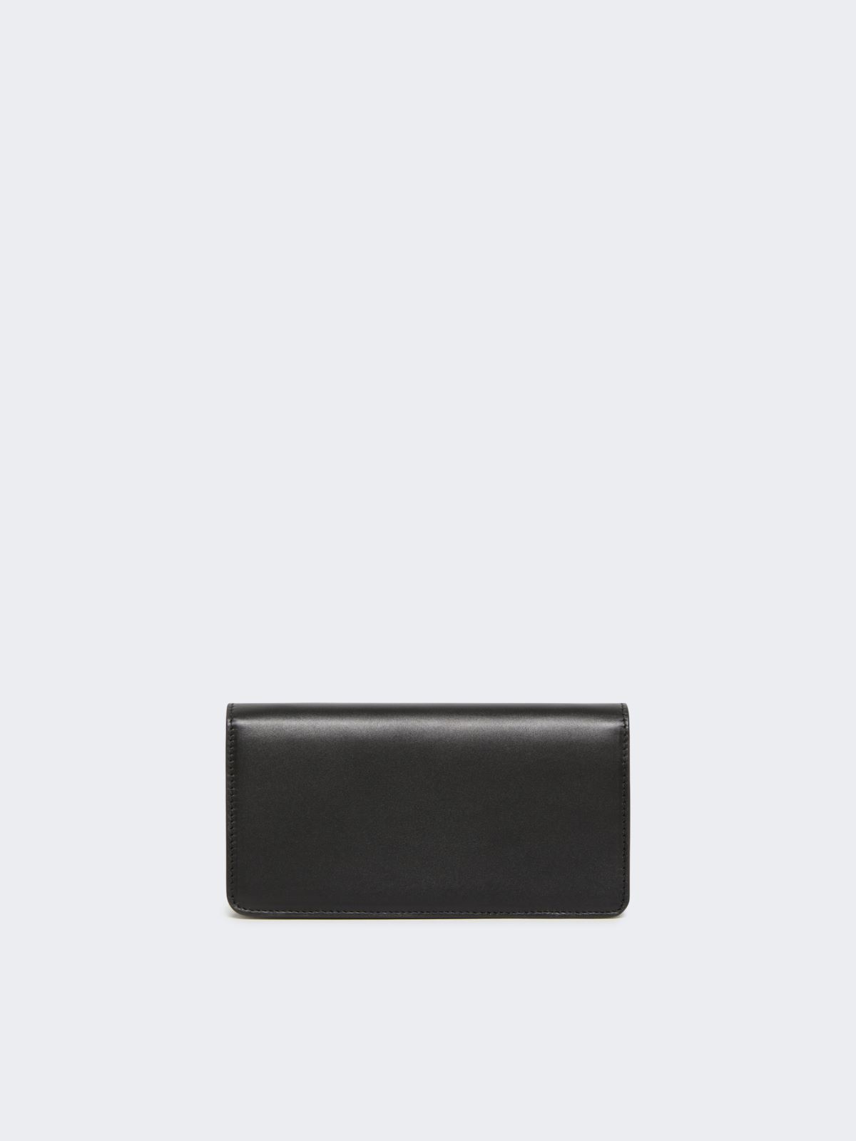 Leather phone pouch - BLACK - Max Mara - 2