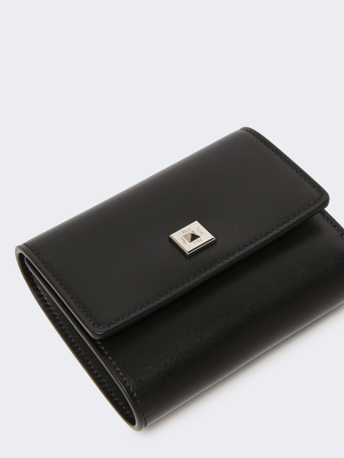 Leather purse - BLACK - 2