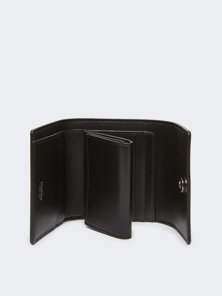 Leather purse - BLACK - 3