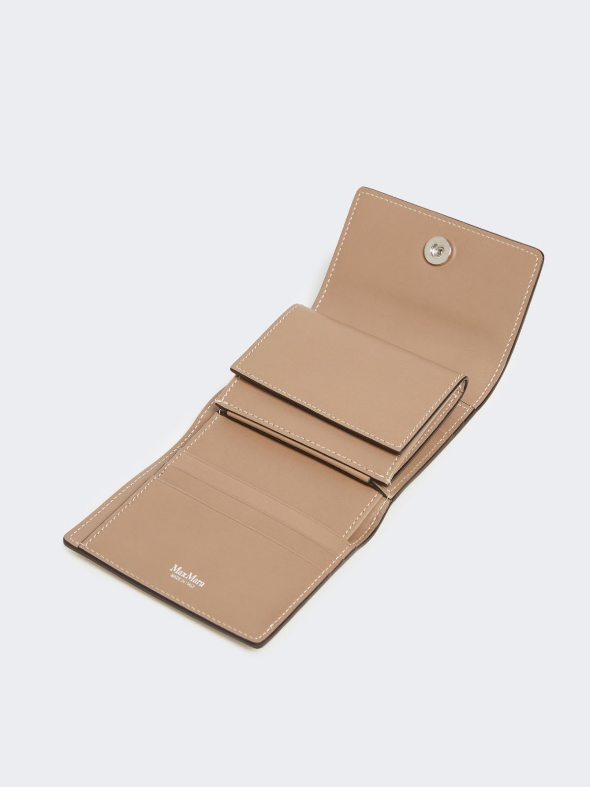 Leather purse - MUD - 4