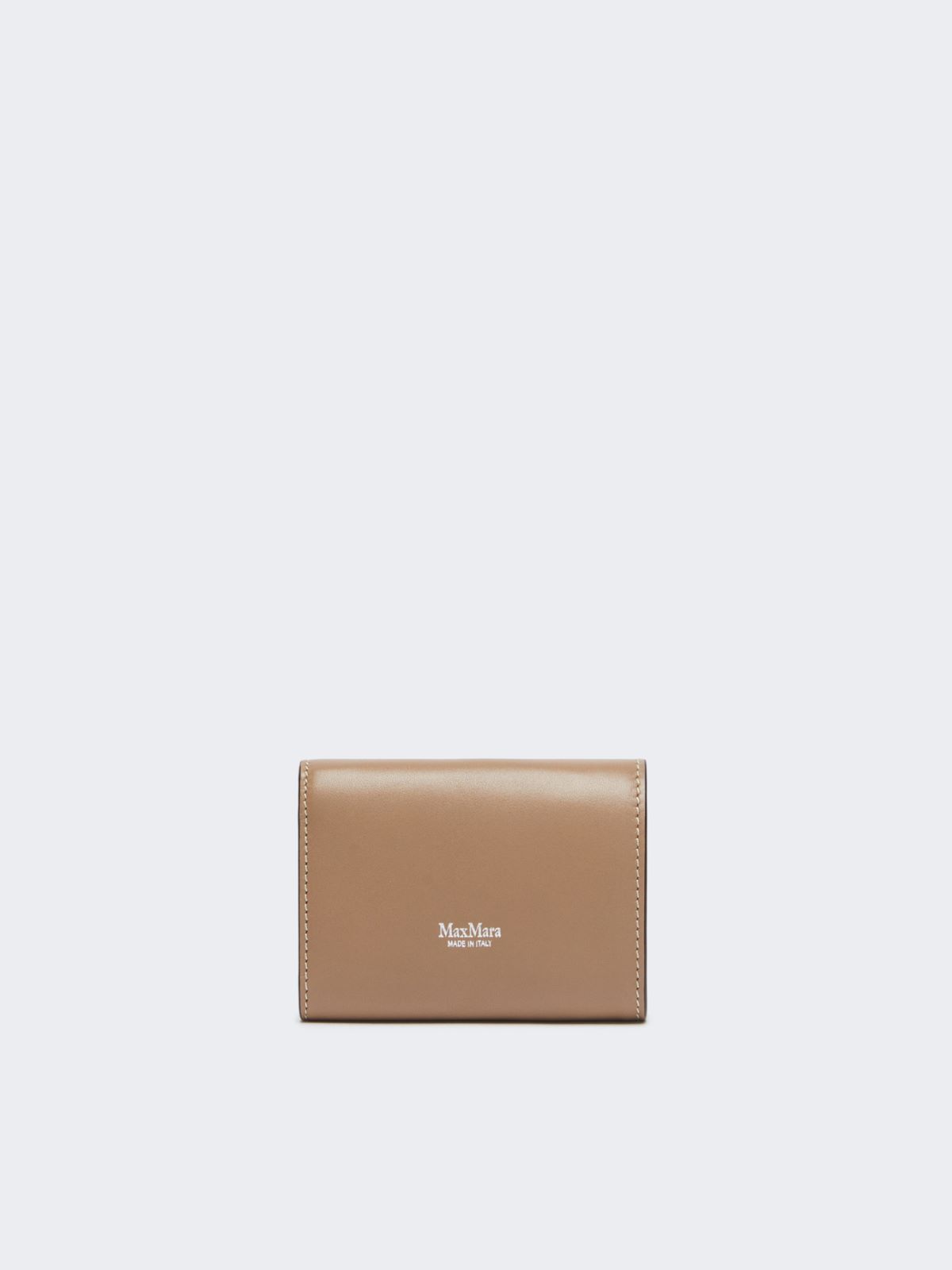 Leather tri-fold purse - MUD - Max Mara - 2