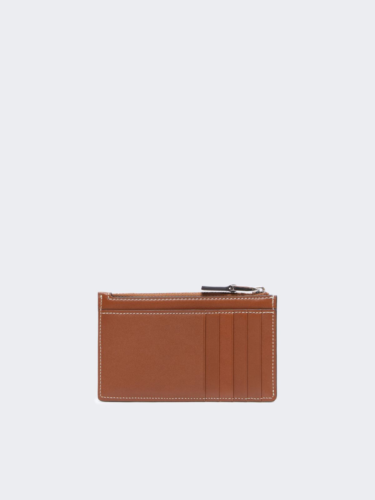 Leather card holder - AMBER BROWN - Max Mara - 2