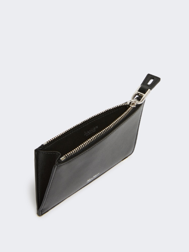 Leather card holder - MUD - 2