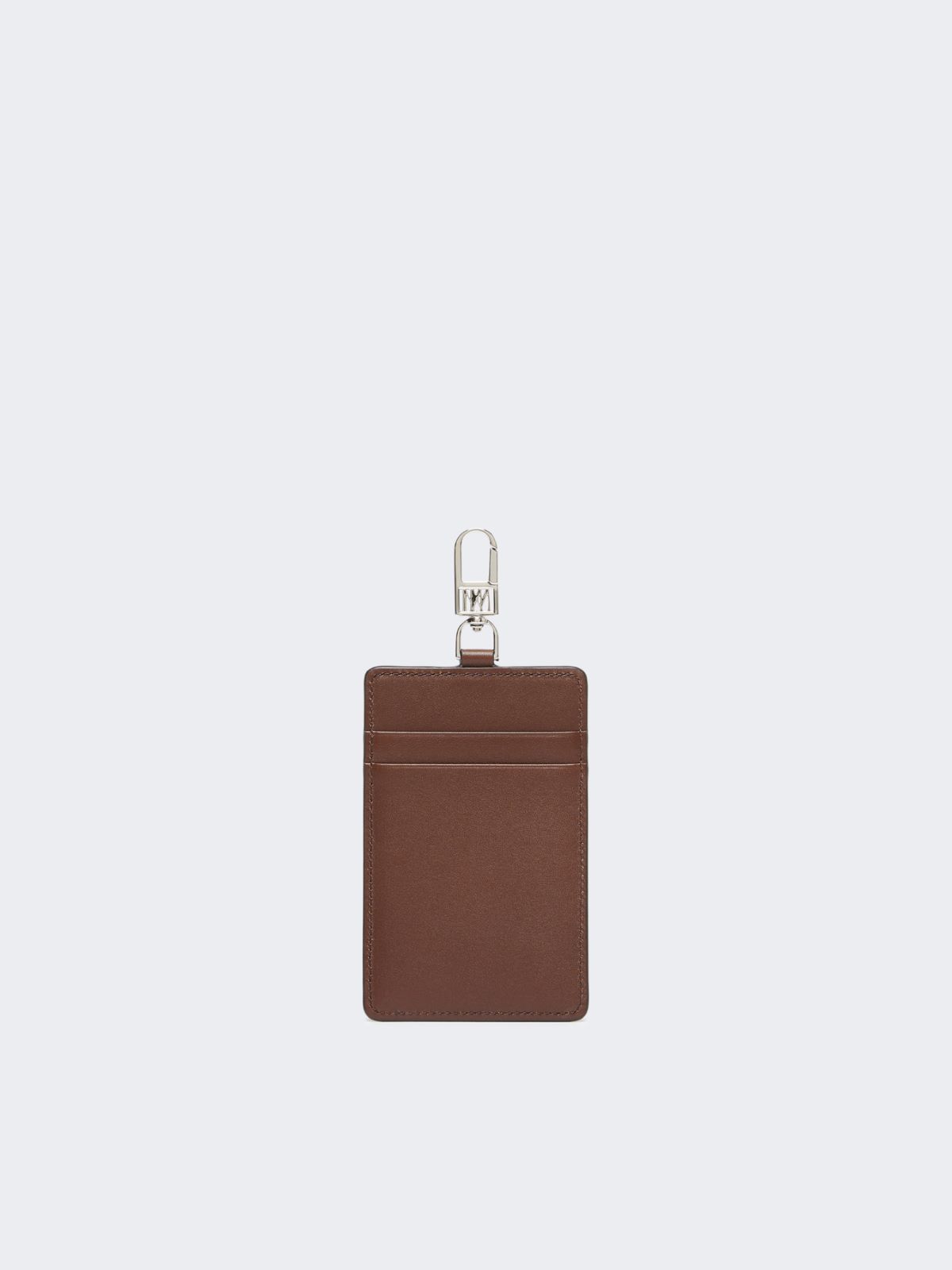 Leather badge holder - COCOA - Max Mara - 2