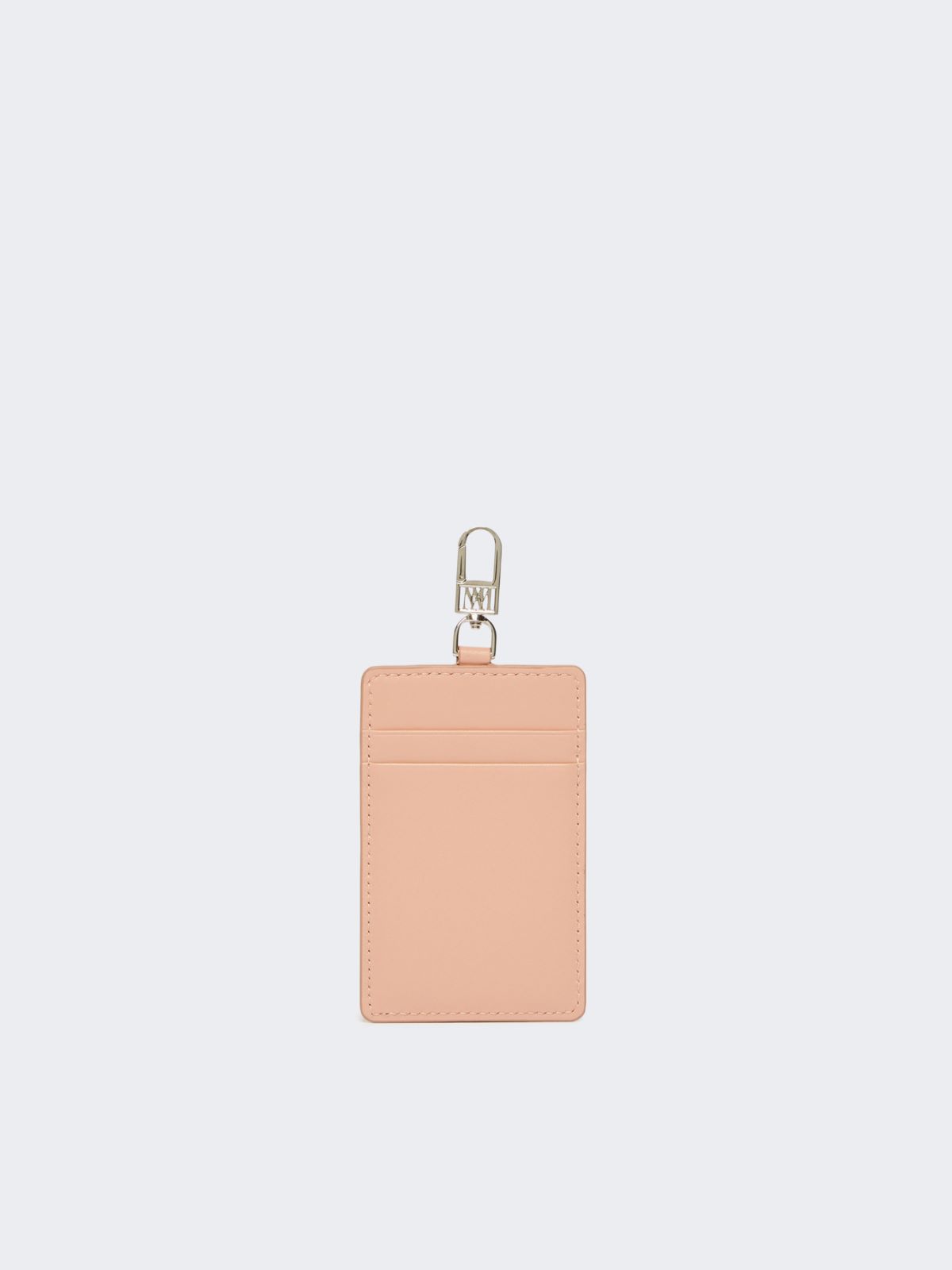 Leather badge holder - PINK - Max Mara - 2