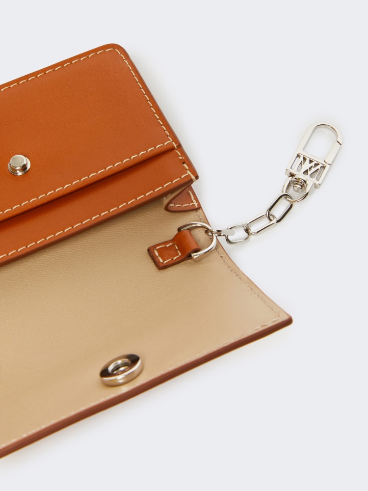 Münzportemonnaie aus Leder - ROST - 3