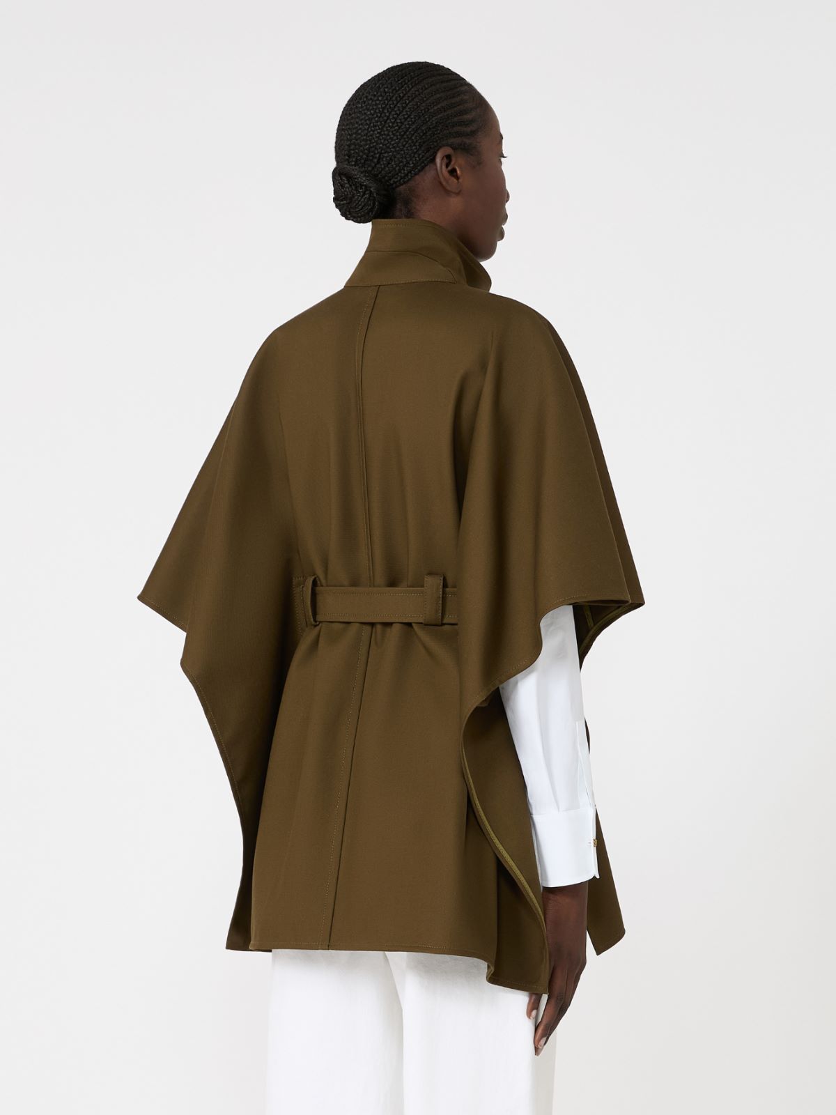 아베뉴 발수 케이프 - KAKI - Max Mara - 3