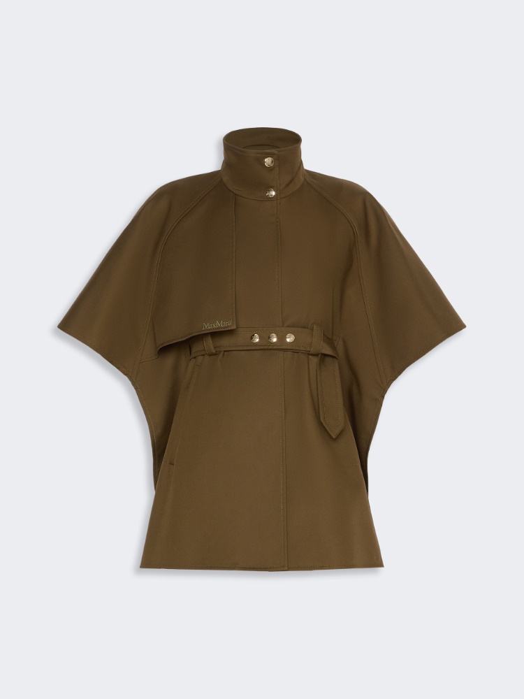 아베뉴 발수 케이프 - KAKI - Max Mara - 6